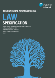 International Advanced Level Law specification